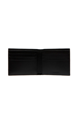 Lacoste Leather Card Wallet Black