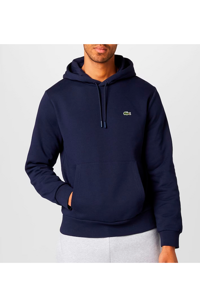 Inspicere Indflydelsesrig modtage Lacoste Hoodie Organic Cotton Navy – Luxivo
