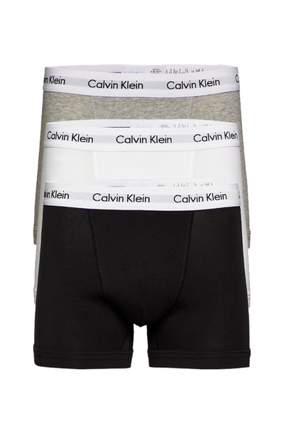 Calvin Klein Underbukser 3-Pak Sort / Grå / Hvid –