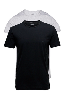 Armani 2-Pack Tee Black/Grey