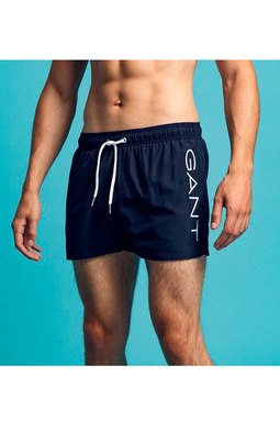 GANT Swim Shorts Side Logo Marine