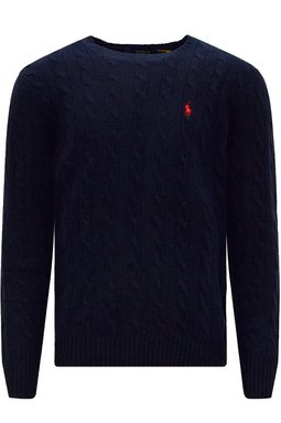 Ralph Lauren Cable Knit Pullover Navy