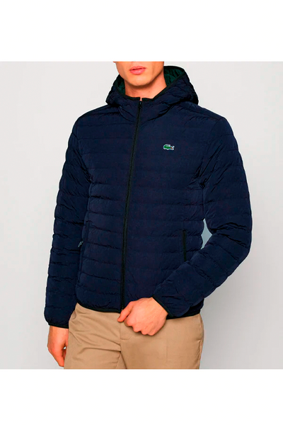 Hooded Puffer Navy – Luxivo