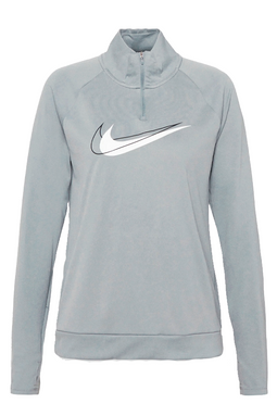 Nike Women Dri-FIT Midlayer Half-Zip Grey