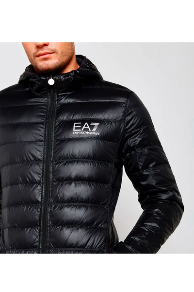 sammensatte stil Grisling Armani EA7 Padded Light Jacket Black – Luxivo