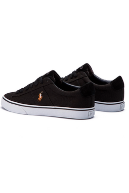 Ralph Lauren Canvas Sneaker Black