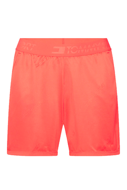 Tommy Hilfiger Women "5" JACQUARD Shorts Red - Luxivo