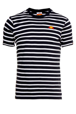 Ellesse Sailo Striped Tee Black
