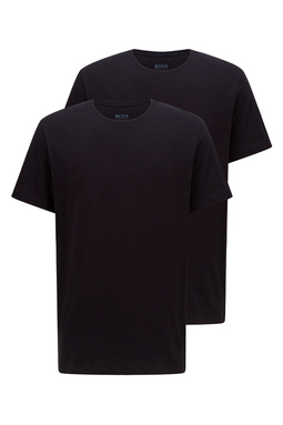 Hugo Boss 2-Pack Tee Embroidered Black