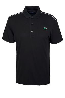 Lacoste Sport Pique S/S Polo Black