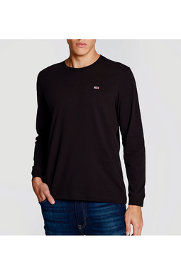 Tommy Hilfiger Regular 2-Pack L/S Tee Black/Black