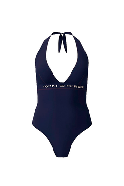 Tommy Hilfiger Women Classic Bikini Swimsuit Navy - Luxivo