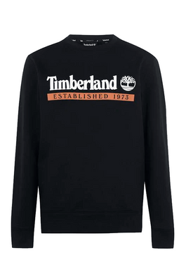 Timberland 1973 Crew Sweatshirt Black - Luxivo