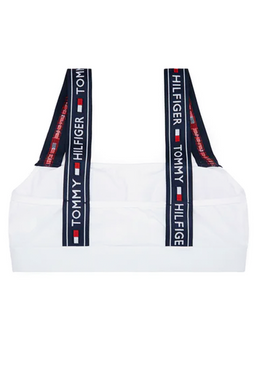 Tommy Hilfiger Women Authentic Logo Bralette White