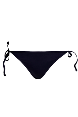 Tommy Hilfiger Women Side-tie Signature Bikini Bottom Navy