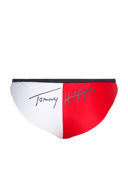 Tommy Hilfiger Women Signature Bikini Bottom Navy