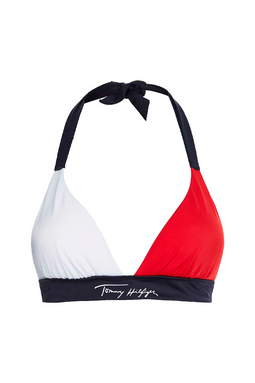 Tommy Hilfiger Women Push-Up Bikini Top Navy