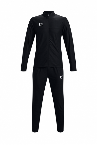 Under armour 2025 tracksuit black