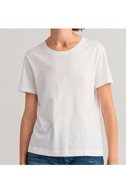 GANT Women Original Logo Tee White