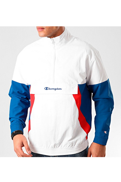 Champion windbreaker fashion red white blue