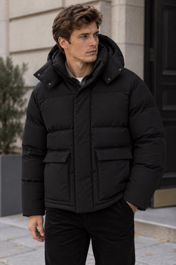 Resteröds Timeless Puffer Jacket Black