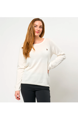 U.S. POLO ASSN. Women May Knit Cloud Dancer