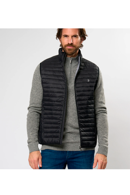 U.S. POLO ASSN. Maks Puffer Vest Black