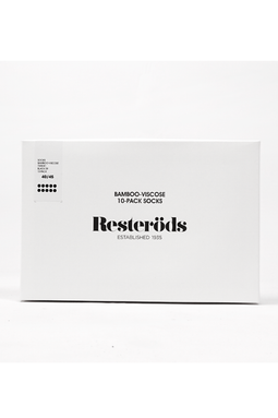 Resteröds 10-Pack Bamboo Socks Black