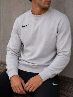 Nike Club Sweatshirt Grey