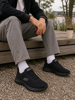 Skechers Track Broader Sneakers Blackout