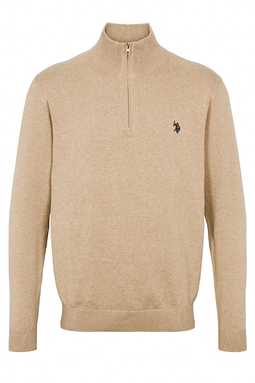 U.S. POLO ASSN. Half-Zip Knit Brison Crockery
