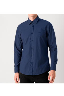 Hugo Boss Relegant Poplin Shirt Navy
