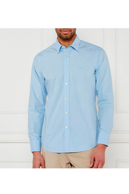 Hugo Boss Relegant Poplin Shirt Blue