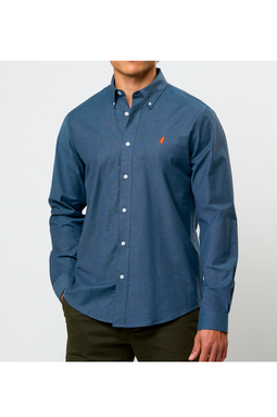 MCS Regular Shirt Greg Navy