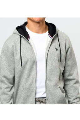 U.S. POLO ASSN. Zip Hoodie Otto Grey