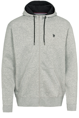 U.S. POLO ASSN. Zip Hoodie Otto Grey