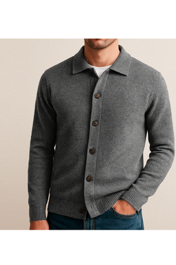 Resteröds Dean Cardigan Grey