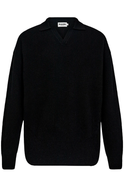 Resteröds Kane Knit Polo Black
