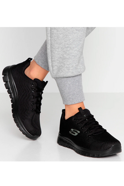 Skechers Women Graceful Sneakers Blackout