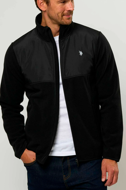 U.S. POLO ASSN. Vitus Fleece Jacket Black