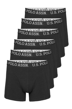U.S. POLO ASSN. 6-Pack Bamboo Trunks Black