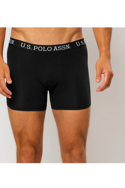 U.S. POLO ASSN. 6-Pack Bamboo Trunks Black