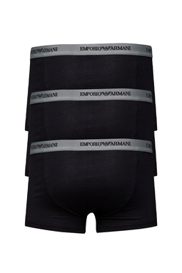 Armani Emporio Trunks 3-Pack Black