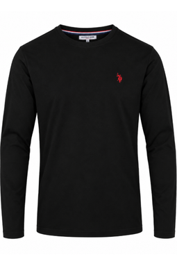 U.S. POLO ASSN. T-shirt LS Brolin Black