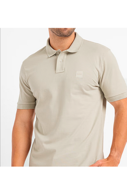Hugo Boss Season Patch Polo Sand