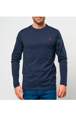 U.S. POLO ASSN. T-shirt LS Brolin Navy