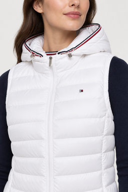 Tommy Hilfiger Women Down Filled Vest White