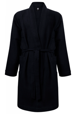 CR7 Lux Bathrobe Black