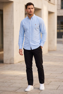 Ralph Lauren Oxford Slim Shirt Sky