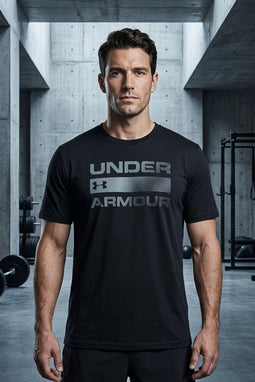 Under Armour Wordmark Tee Black